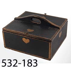 Sample of Our Antiques and Art Web Gallery, Changed Weekly, Painted Boxes