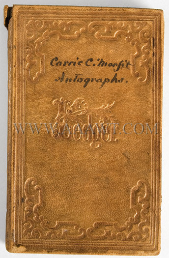 Civil War, Prisoner Of War Autograph Book, Point Lookout Prison, Maryland