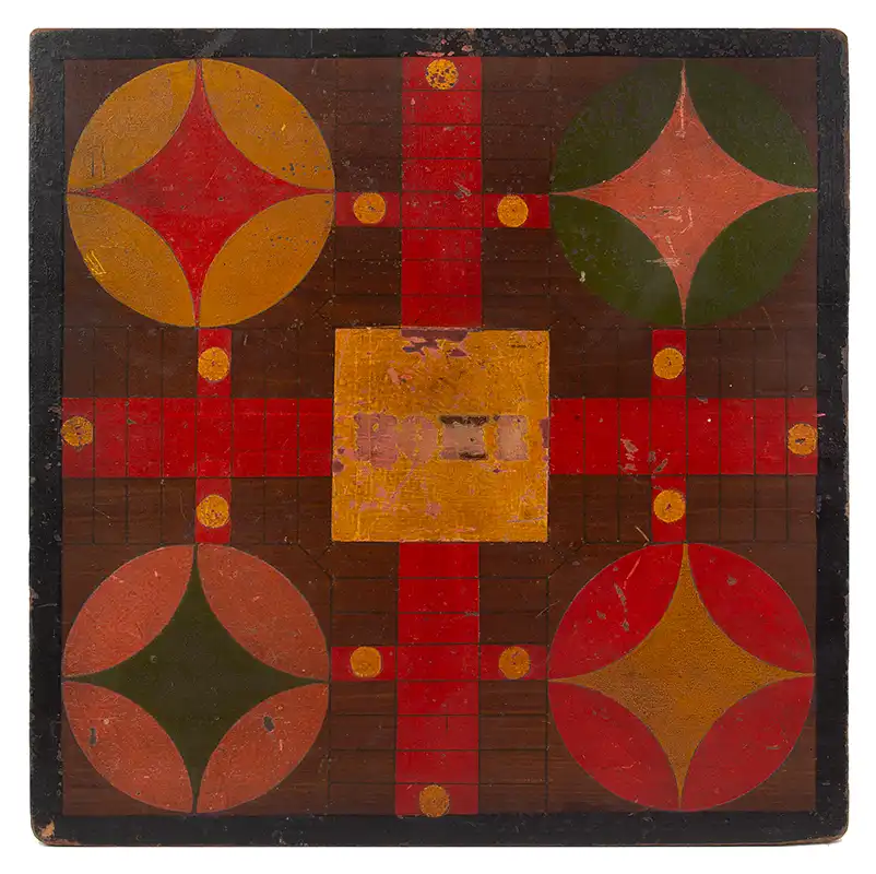 Gameboard, Parcheesi, 7 Colors, Strong Pigment 