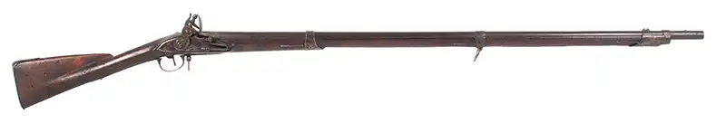 Flintlock Musket, Signed: J. Caswell, Lancingburgh, New York, State Contract                   