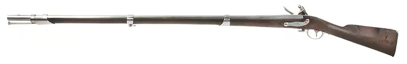 Musket, Springfield, Model 1795, Type III, Dated 1814, “US” Cartouche in Script