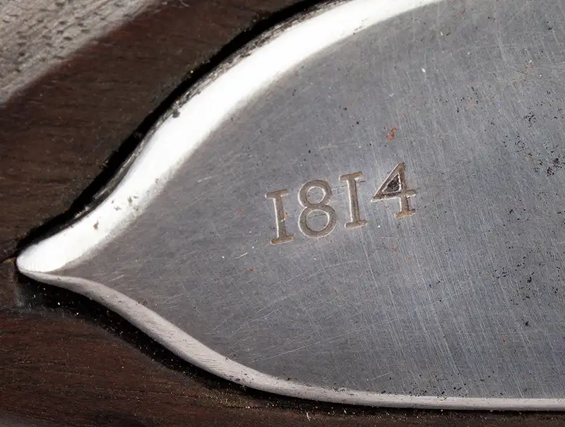 Musket, Springfield, Model 1795, Type 4, Dated 1814, “US” Cartouche in Script