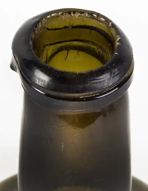 Eighteenth Century Cylinder Bottle, Full Gloss