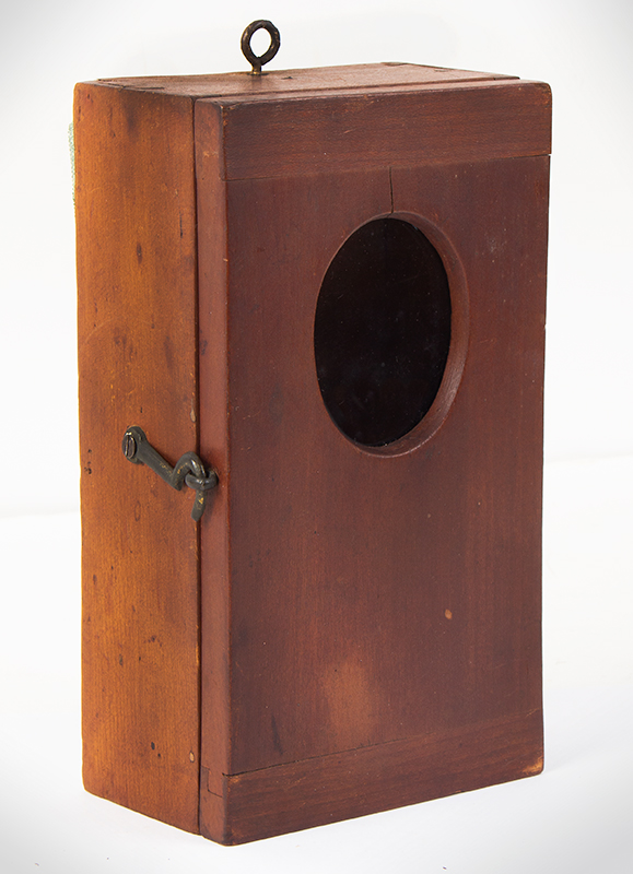 Watch Hutch, Early Nineteenth Century, New England, Fine Joinery, entire view