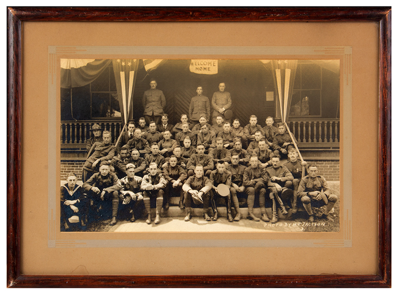 Photograph, World War I, Veterans, Townsend, Massachusetts, entire view