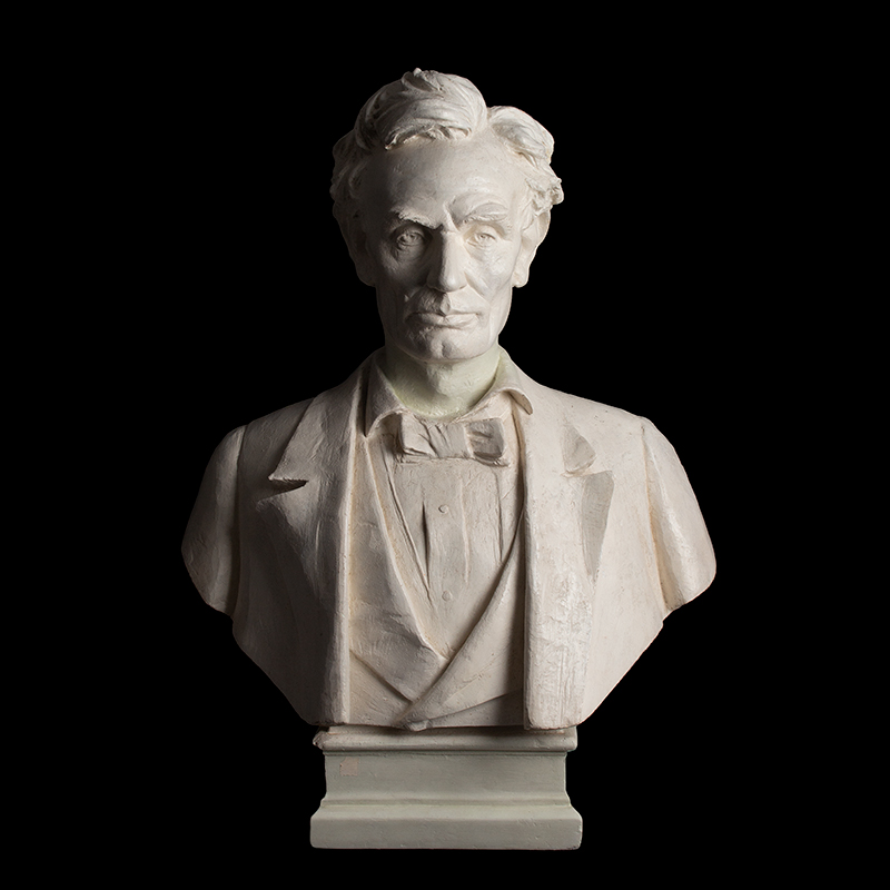 Abraham Lincoln, Cast Sculpture, After Max Bachmann, Caproni Brothers, Boston, Image 1
