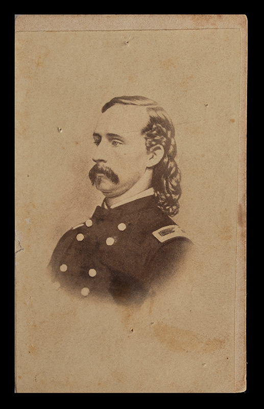 CDV, Wartime Bust View, George Armstrong Custer