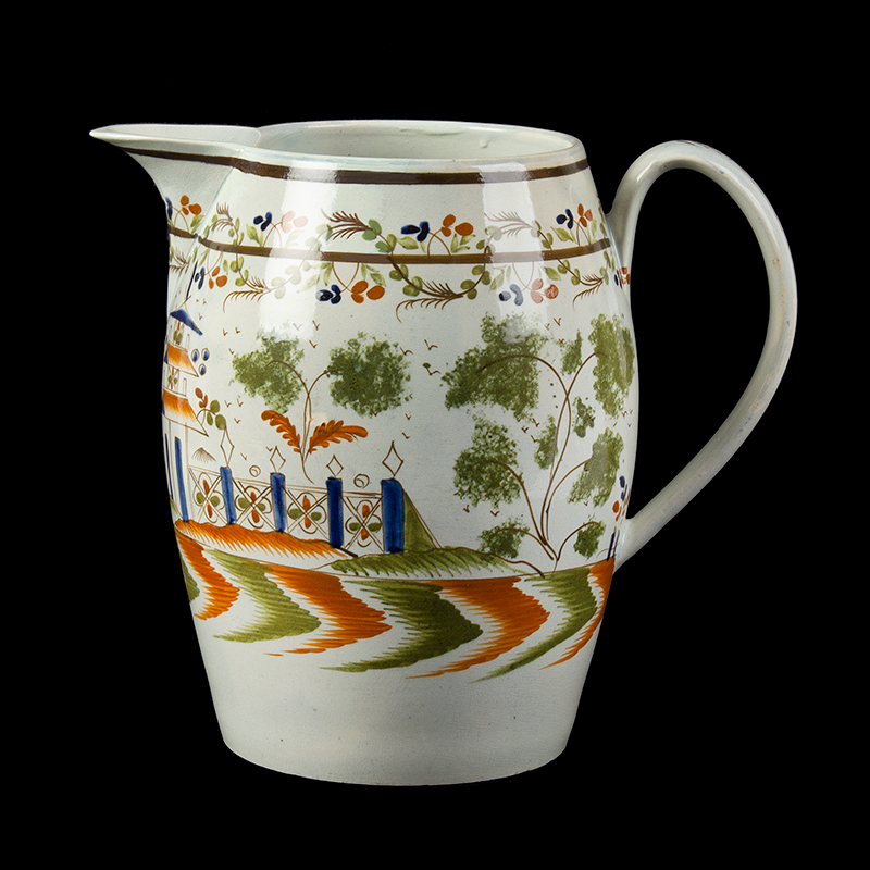 Pitcher with Oriental Scene, Image 1