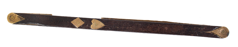 Shipwright’s Double Planking Bevel, Dated 1753, entire view 3