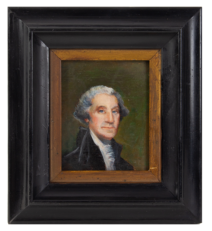 Portrait, George Washington After Gilbert Stuart’s Gibbs-Channing-Avery Portrait, entire view