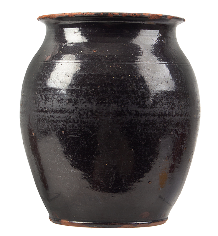 Redware, Ovoid Jar, Image 1
