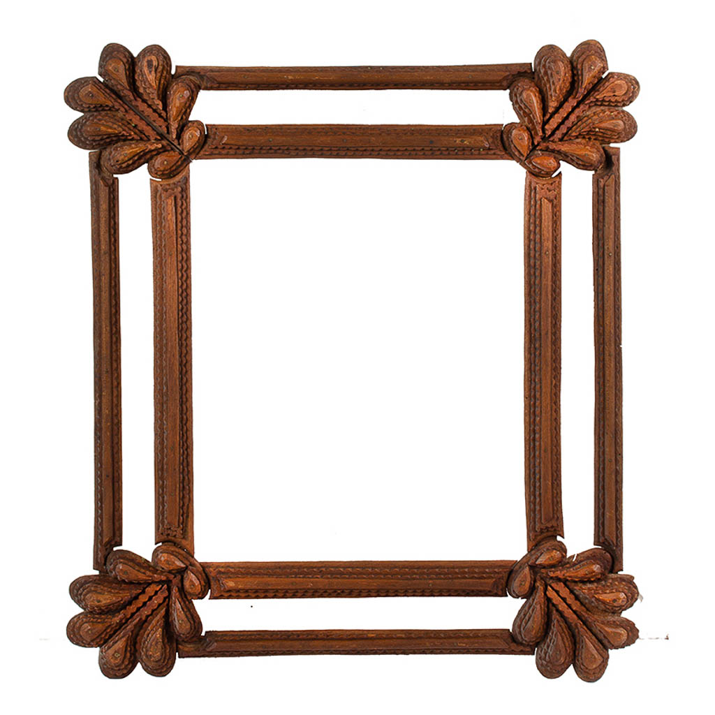 Tramp Art Picture Frame, Image 1