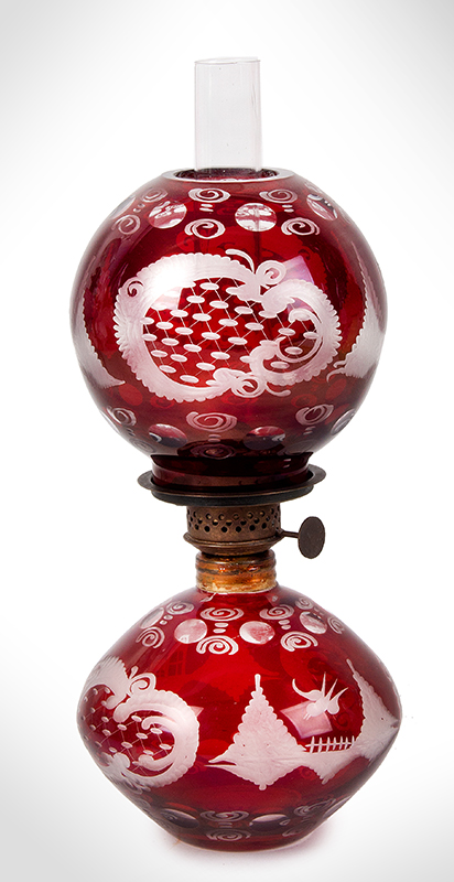 Miniature Ruby Lamp, Image 1