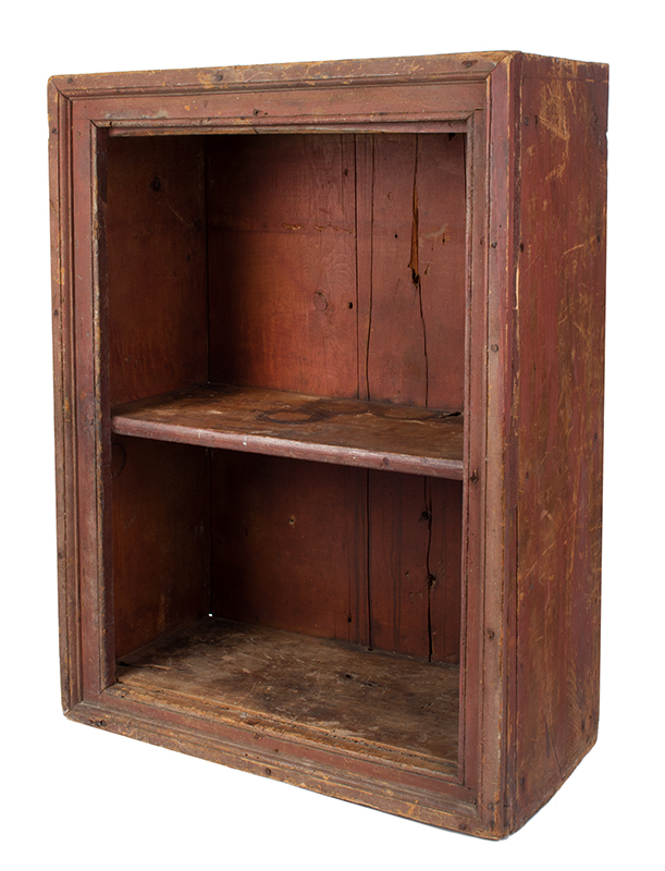 Wall Cupboard, Molded Open Front, Image 1
