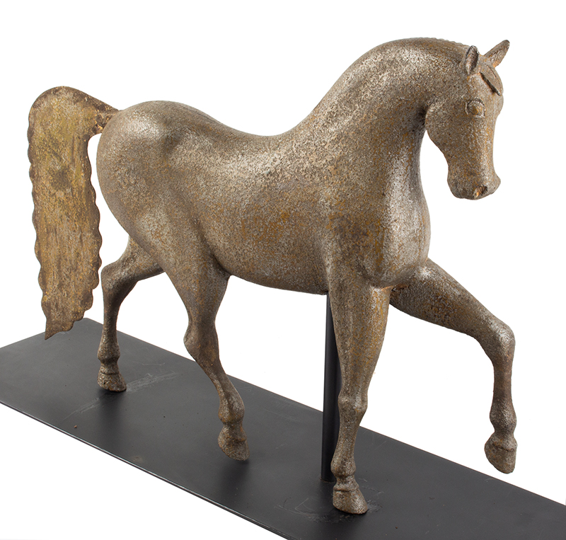 Weathervane, Formal Prancing Horse, Rochester Iron Works (By Tradition), Image 1
