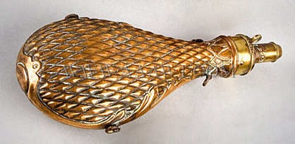 British Copper Shotgun Flask, Image 1
