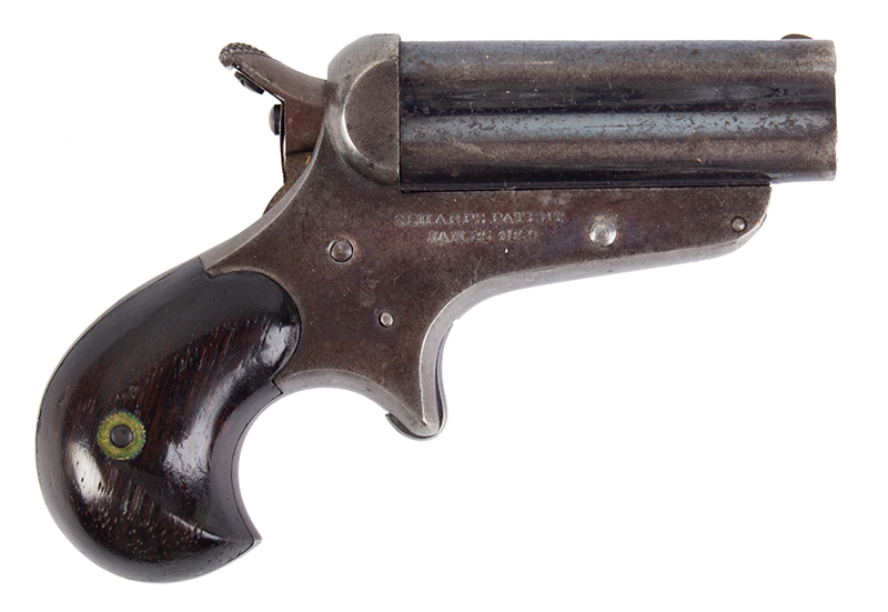 Sharps Pepperbox, Model 4/A, A.K.A. Bulldog, Factory Converted to Model 4B, Image 1