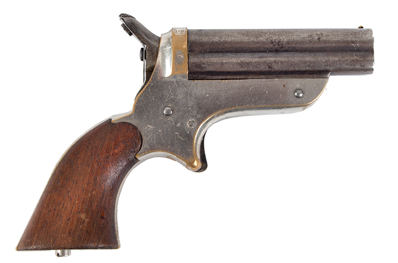 Sharps Pepperbox Model 1B Serial Number: 2239, right facing