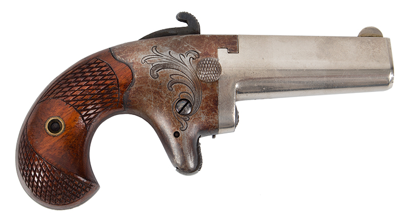 Colt Second Model, Number 2 Derringer, Trick Shooting Gun Serial number: 4270, all matching numbers including grips, right facing