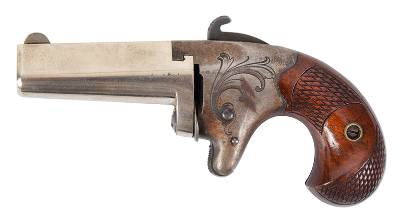 Colt Second Model, Number 2 Derringer, Trick Shooting Gun Serial number: 4270, all matching numbers including grips, left facing