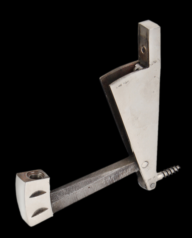 Alarm Gun, Ferris’ Patent Burglar Alarm And Lock, Original Box & Instructions Invented by Hudson Ferris of Chicago, entire view 5
