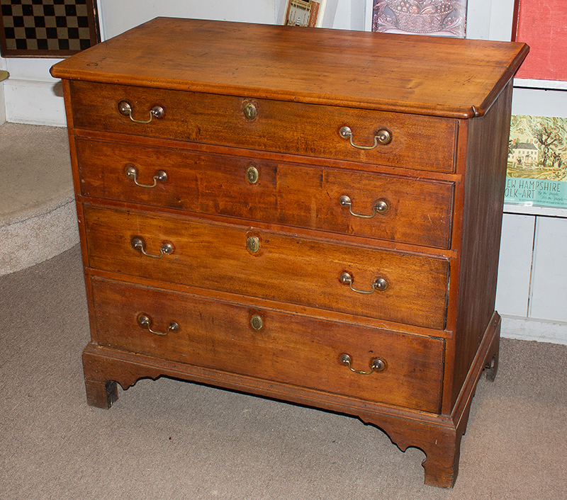 Chest of Drawers, Chippendale, New England, Maine Provenance, entire view