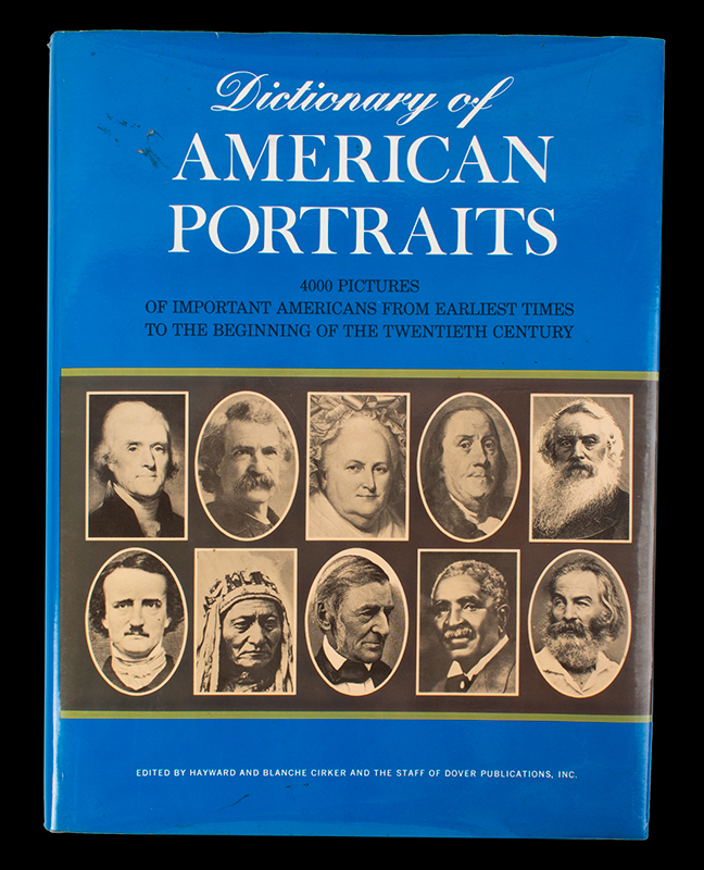 Dictionary of American Portraits, Hayward Cirker, 1967, entire view