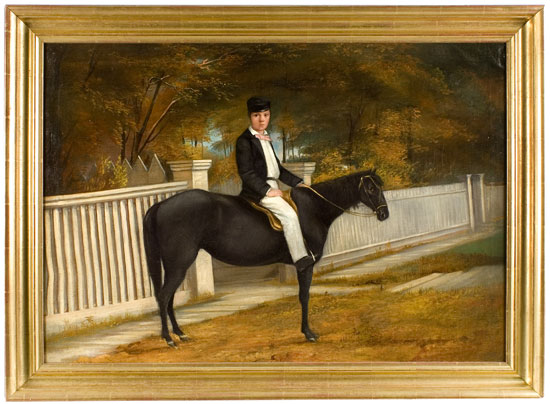 Portrait of a Boy on Horseback, entire view