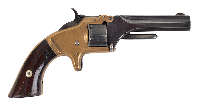 Smith & Wesson Model No. 1, Second Issue Serial number: 122695, right facing