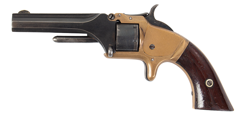 Smith & Wesson Model No. 1, Second Issue Serial number: 122695, left facing