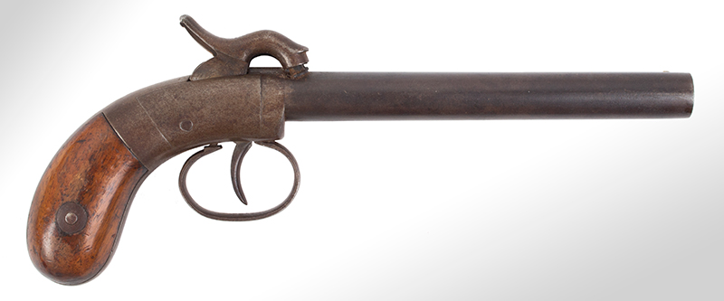 Allen & Thurber Double Barrel Single Trigger Pistol, .36-Caliber, Serial No.155, Image 1