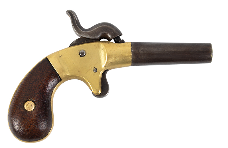Manhattan Fire Arms Co., American Standard Tool Co., HERO Single Shot Pistol A.K.A. The Poor Man’s Derringer, right facing