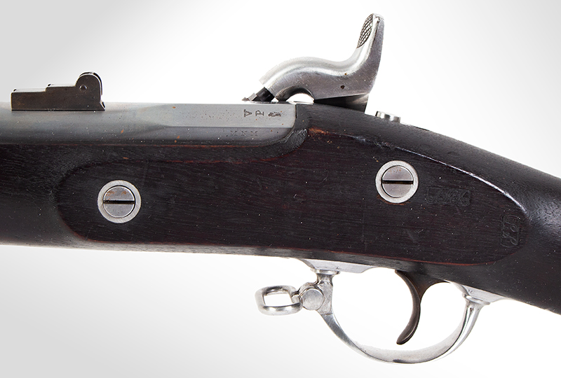 COLT Special Model 1861 Contract Rifle – Musket, Dated 1864 Complete with “US” Marked Bayonet, side plate