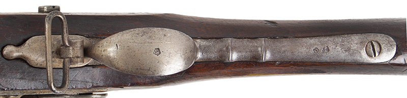 Charleville Heavy Infantry Musket, Model 1777, Corrige Model 1777/Year IX Model 1777 corrected in the year IX, or 1800 / French Revolutionary Calendar, trigger guard