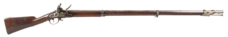 Charleville Heavy Infantry Musket, Model 1777, Corrige Model 1777/Year IX Model 1777 corrected in the year IX, or 1800 / French Revolutionary Calendar, right facing