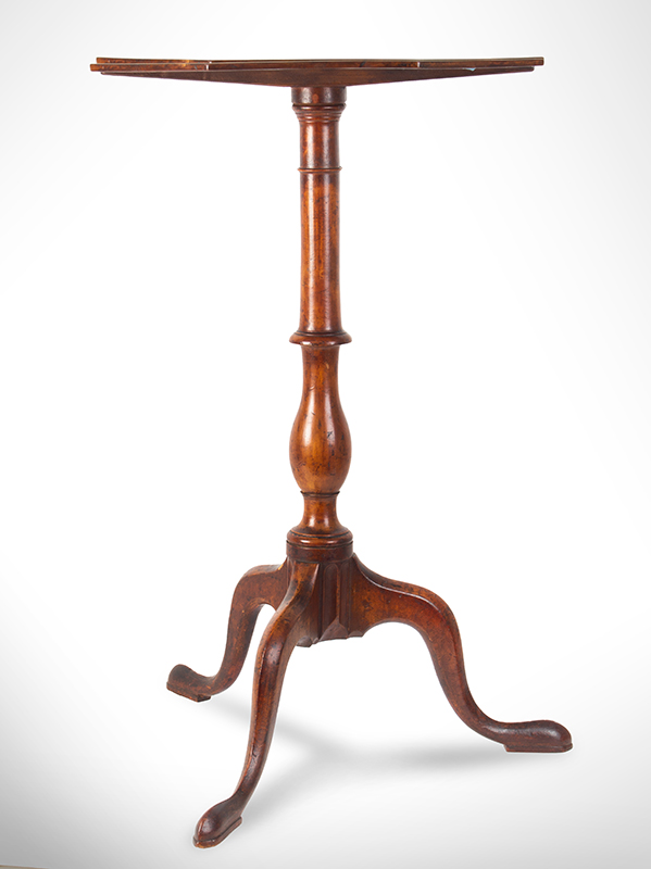 Candlestand, Chippendale, Portsmouth, New Hampshire, Elegant, entire view 2