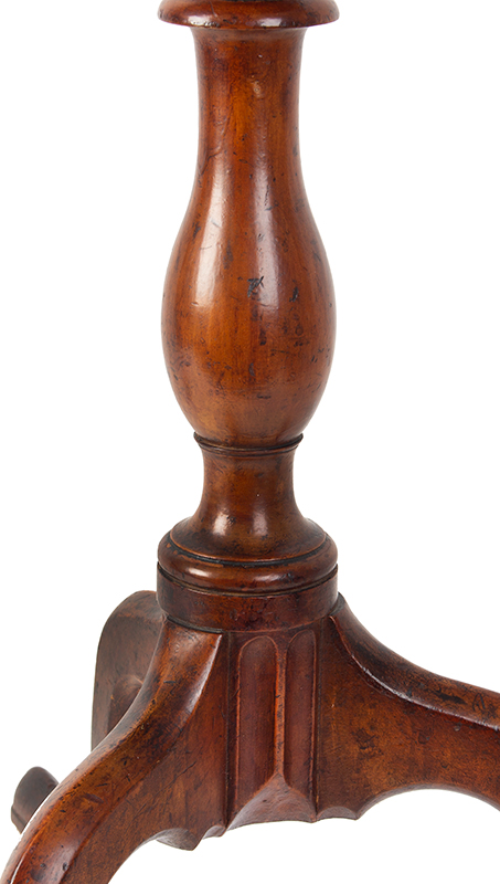 Candlestand, Chippendale, Portsmouth, New Hampshire, Elegant, detail view 1