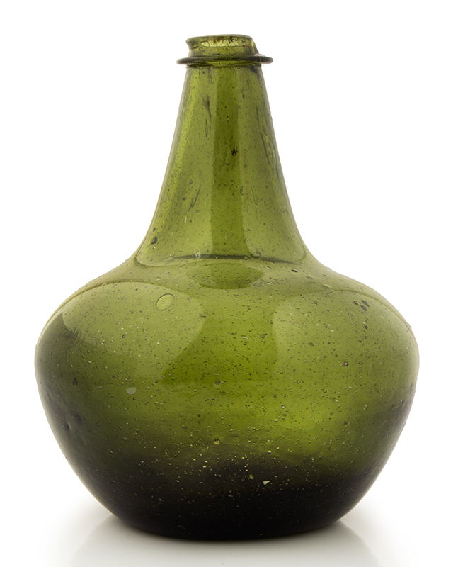 Shaft & Globe Bottle, English, Superb Transitional Example, Image 1