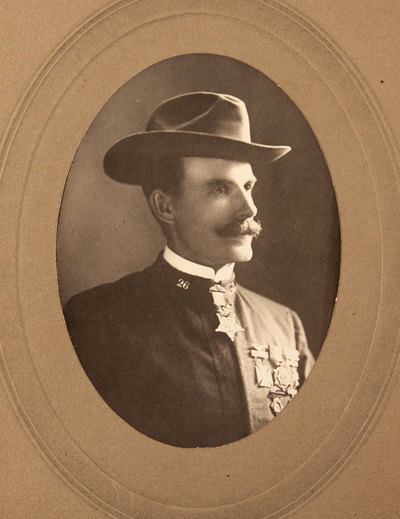 Large Historical Archive, Paul H Weinert Papers and Photos as Medal of Honor Recipient for his actions in the Battle of Wounded Knee, participation as Cavalry Flag Bearer in Buffalo Bill's Wild West Show, his Military career, and subsequent private life as an American Hero, photo view 12