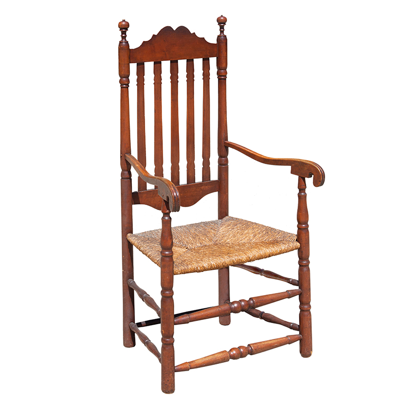 Armchair, Banister Back, Portsmouth, New Hampshire , Image 1
