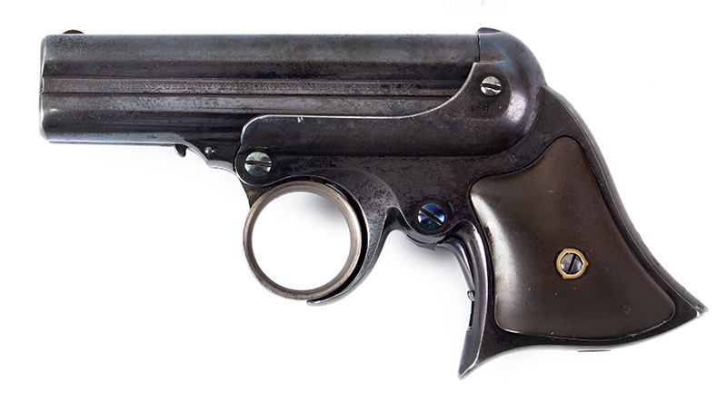 Remington Elliot's Patent 4-Barrel Ring-Trigger Pepperbox, left facing