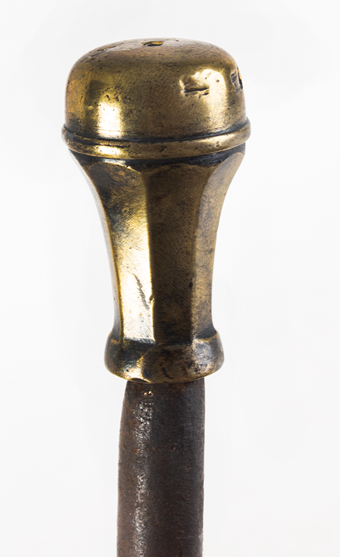 Standing Candle Holder, finial detail