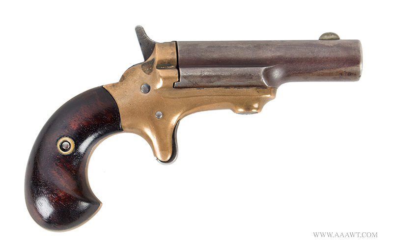 Colt Third Model No.3 Derringer, "Thuer" Model, Early Gun with Pregnant Frame, Image 1