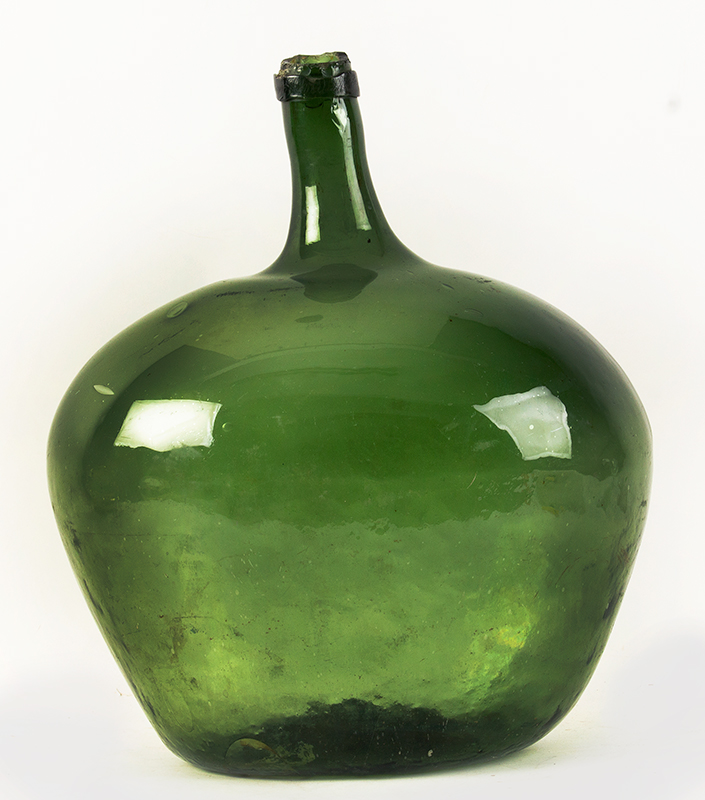 Antique Demijohn, Carboy Bottle, Utility Bottle, Image 1