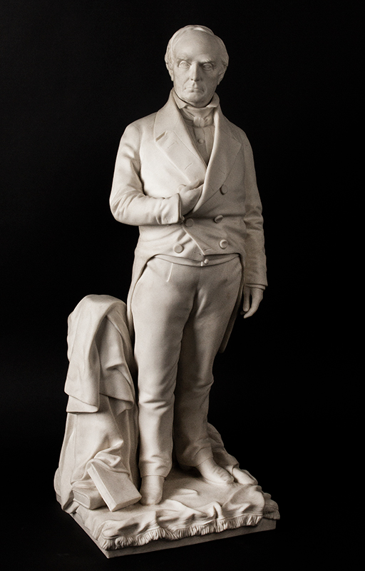 Daniel Webster, Parian Figure After Thomas Ball, G.W. Nichols, Image 1