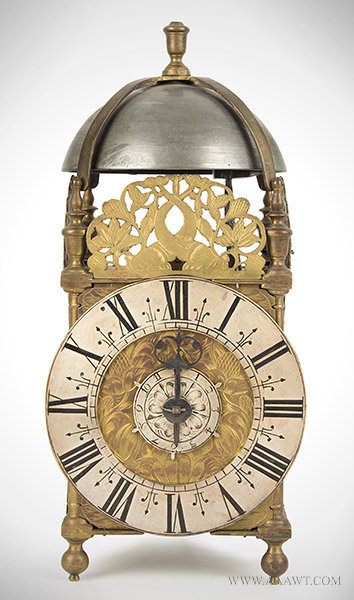 Lantern Clock, Thomas Clay, Seventeenth Century, Image 1