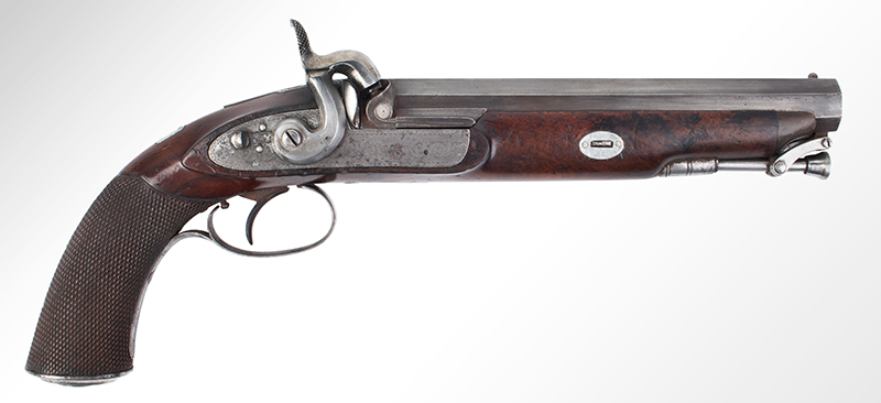 Howdah Pistol, John Lacy, Gunmaker to East India Company, Circa 1830s, Image 1