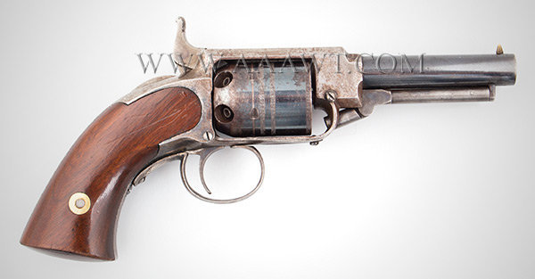 James Warner Pocket Model Revolver, Second Model, First Variation, Image 1