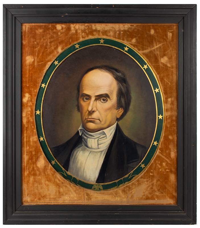Antique Portrait, Daniel Webster, Statesman, Image 1