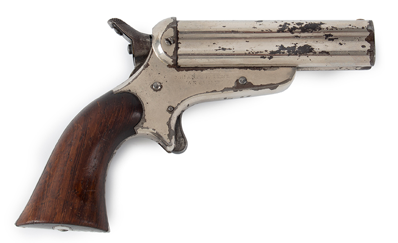 Sharps Model 3-B Pepperbox, 19th Century, .32-caliber, rim fire<br />
, Image 1